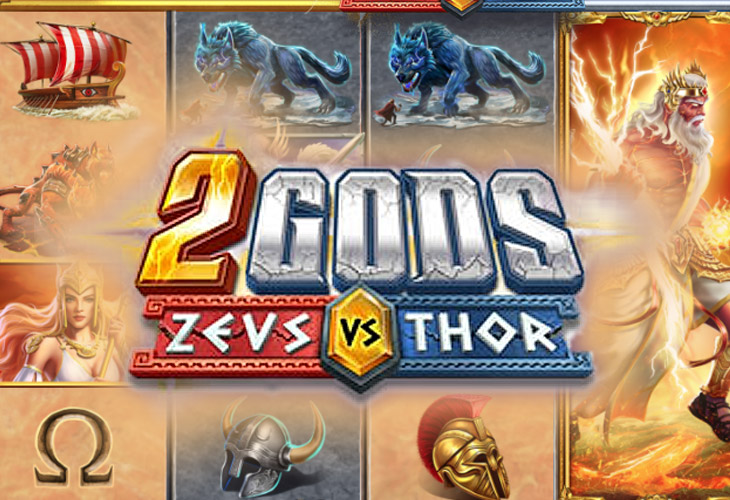 2 Gods Zeus vs Thor - 4ThePlayer slot at Spinanga Casino Casino