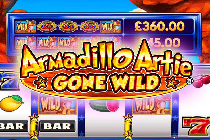 Armadillo Artie Gone Wild - DWG slot at Spinanga Casino Casino