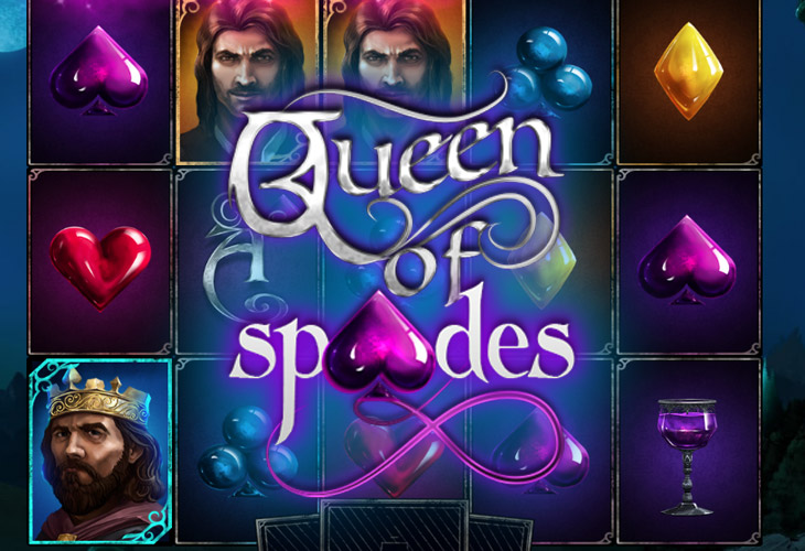 Queen Of Spades - Mascot slot at Spinanga Casino Casino