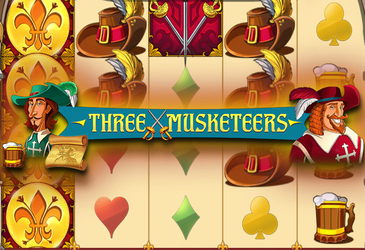 Three Musketeers - Red Tiger Gaming slot at Spinanga Casino Casino